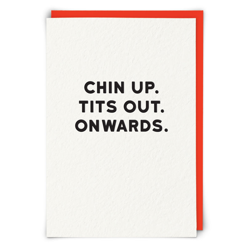 Chin Up Tits Out