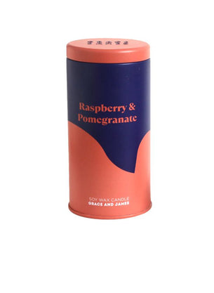 Bloom Collection - Raspberry & Pomegranate 70- Hour Candle
