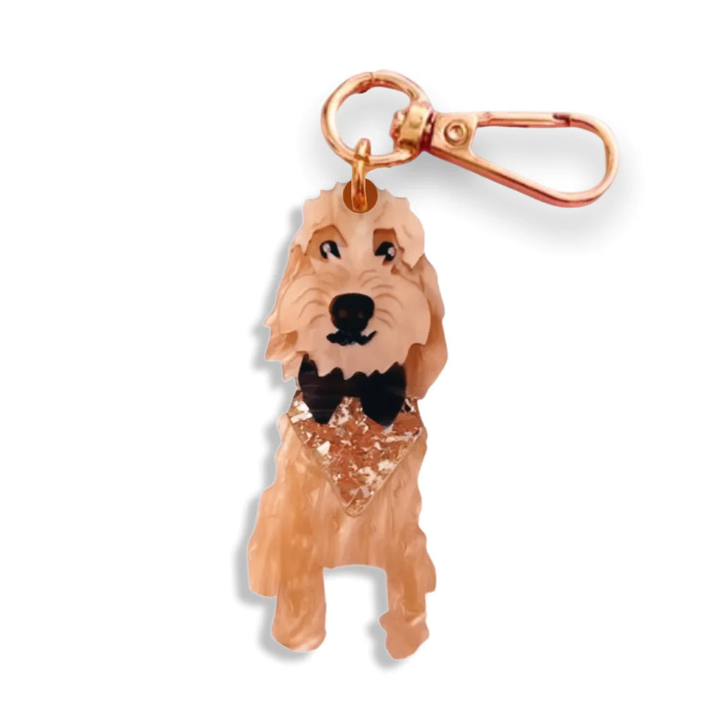 Labradoodle Bag Tag/ Keyring