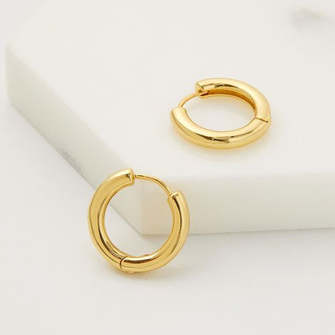 Kendall Hoop - Medium - Gold