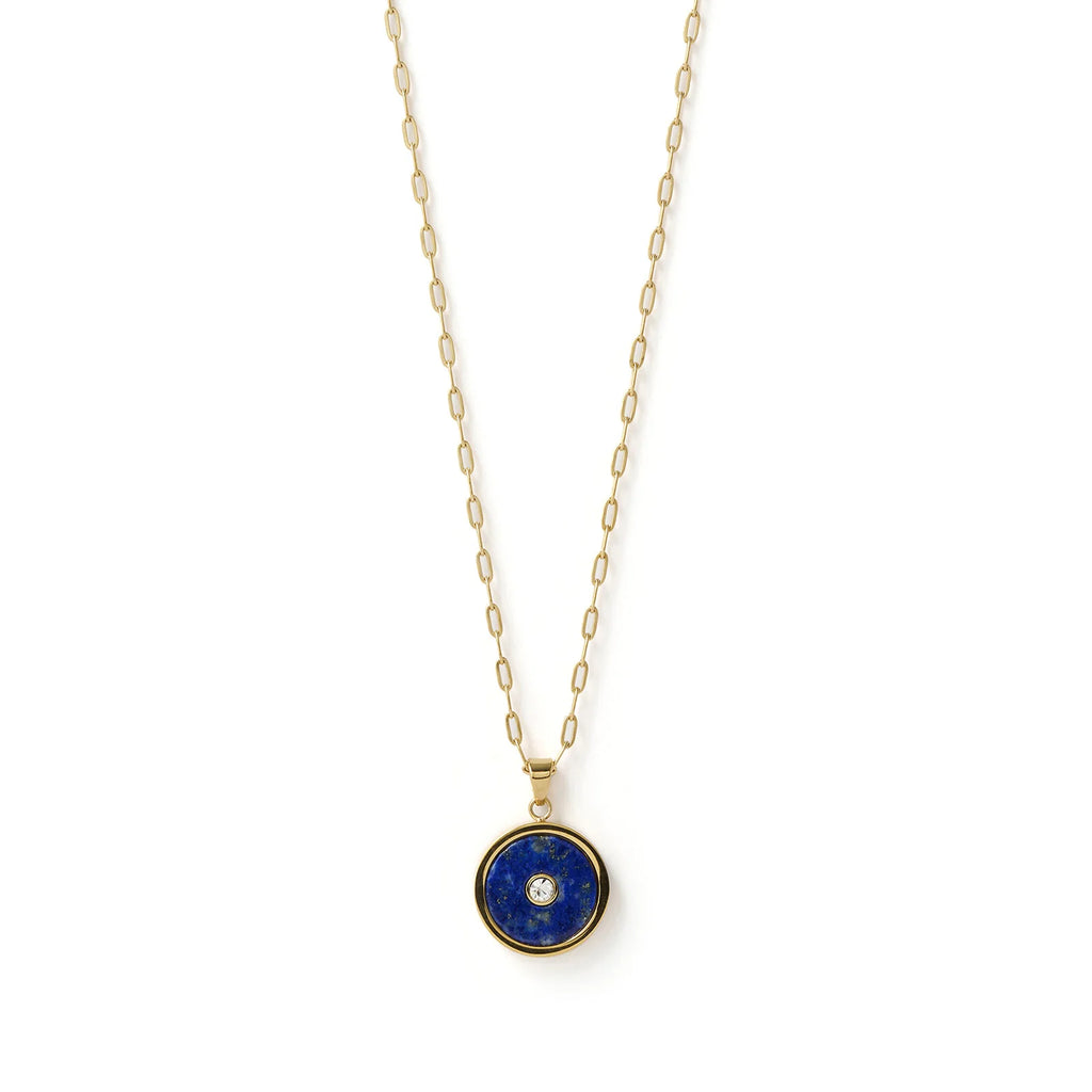 Koda Gold Necklace - Lapis