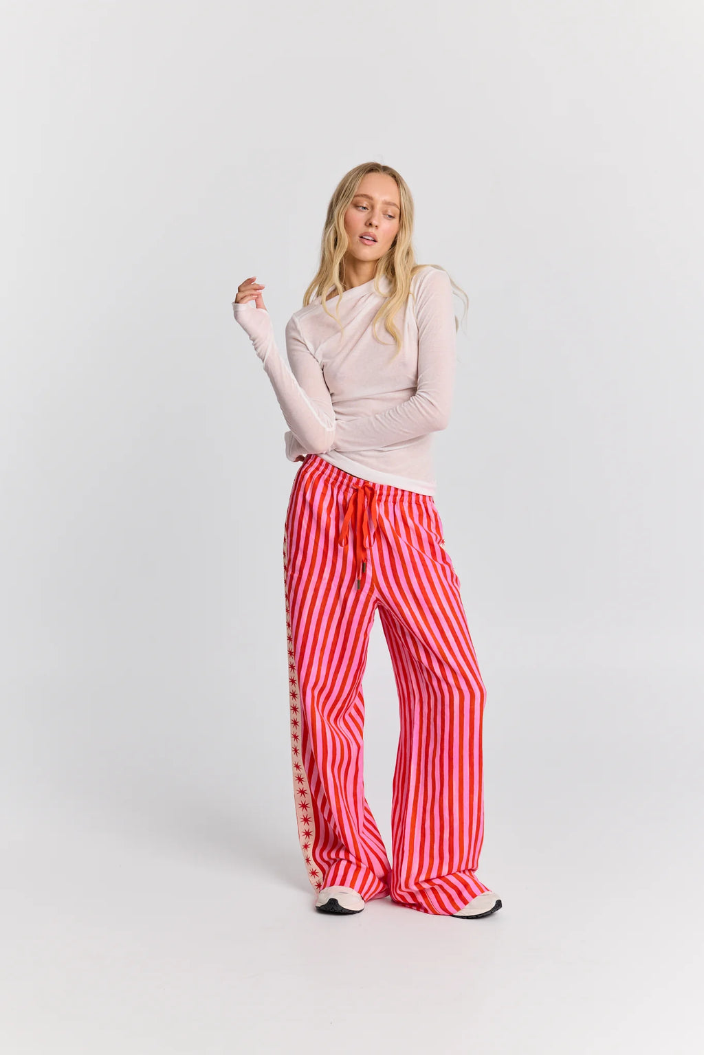 Maku CHERRY RIPE LINEN PANT