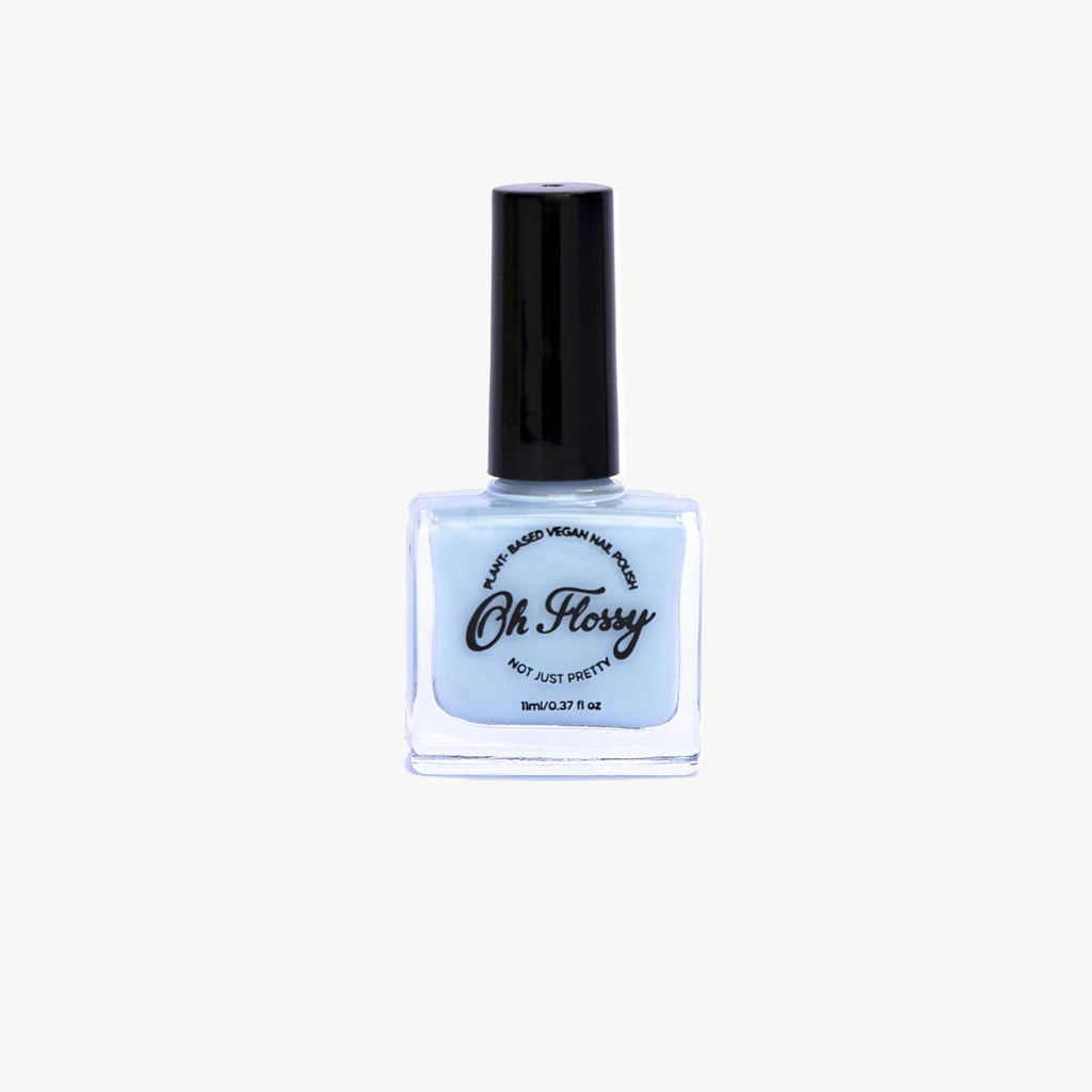 Oh Flossy Nail Polish - Cream Blue