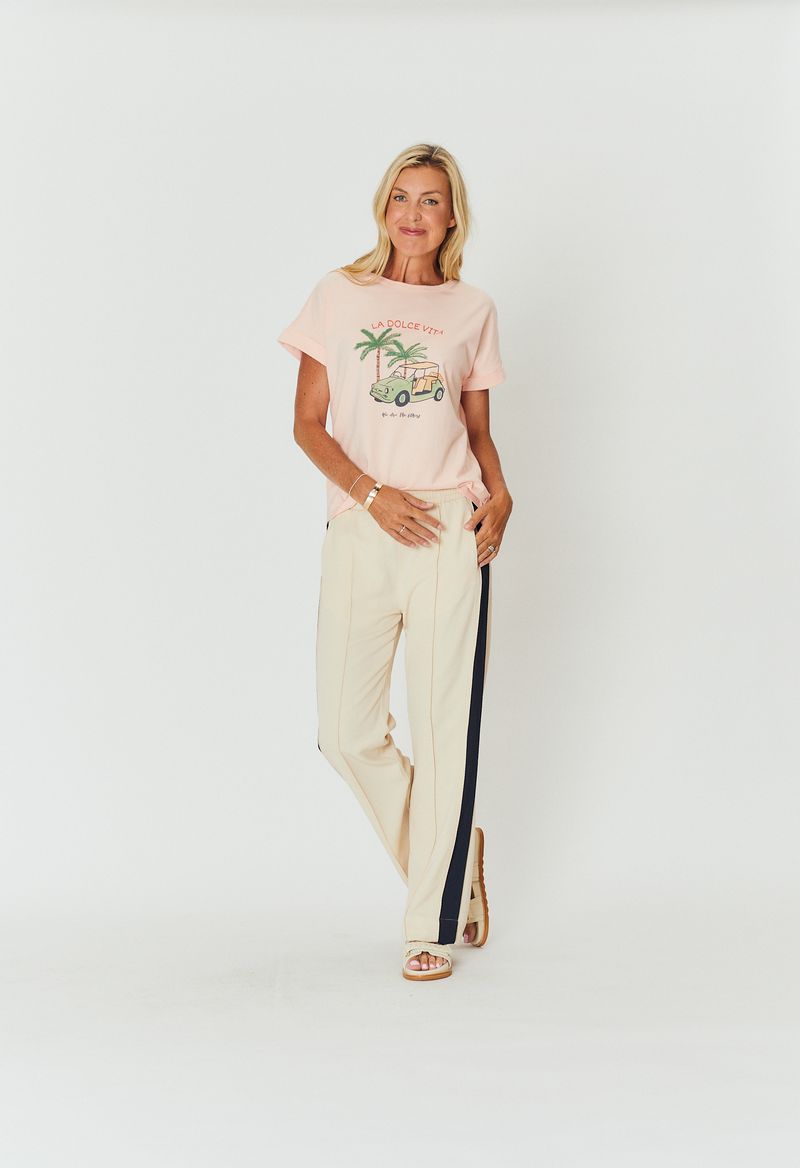 The Alba Pant - Ivory