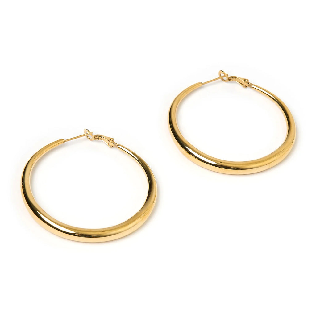 Riley Hoops - Gold