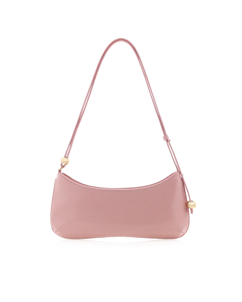 ROSABELLE SHOULDER BAG - BALLET PINK SHINE