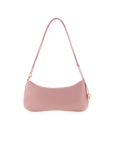 ROSABELLE SHOULDER BAG - BALLET PINK SHINE