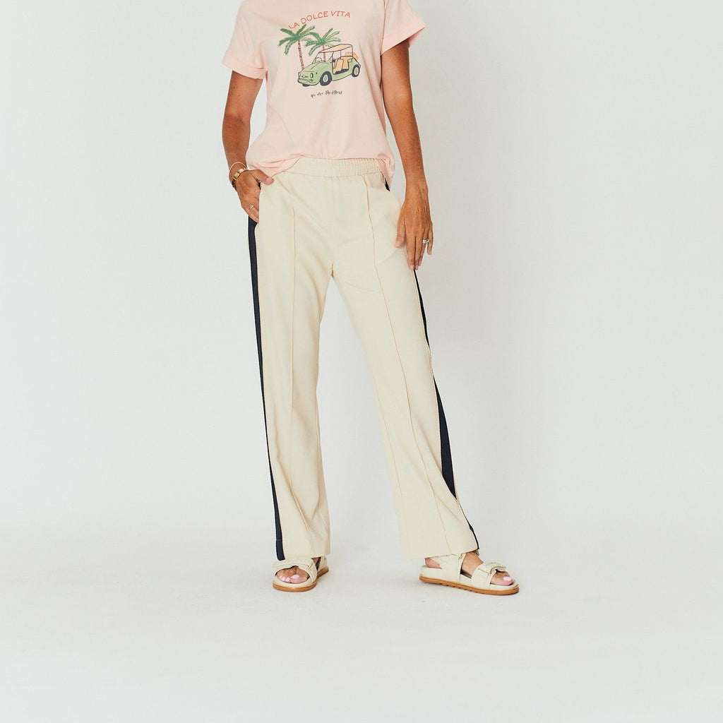 The Alba Pant - Ivory