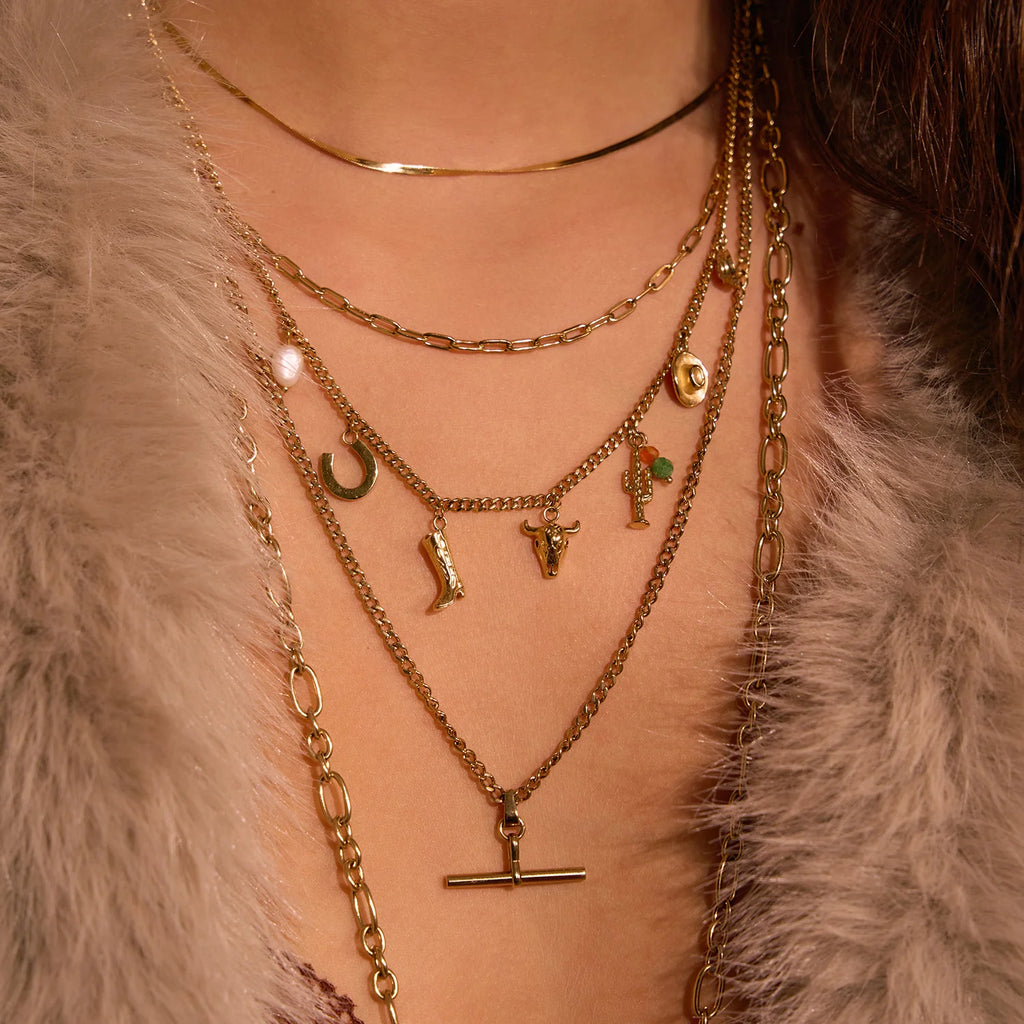 Zahara Gold Necklace
