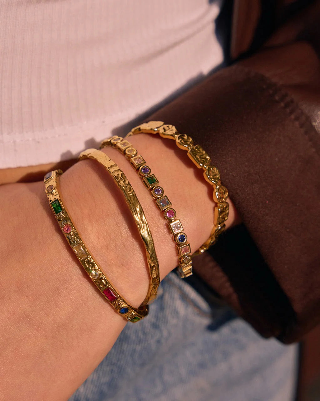 Tinka Gold Bracelet - Multi