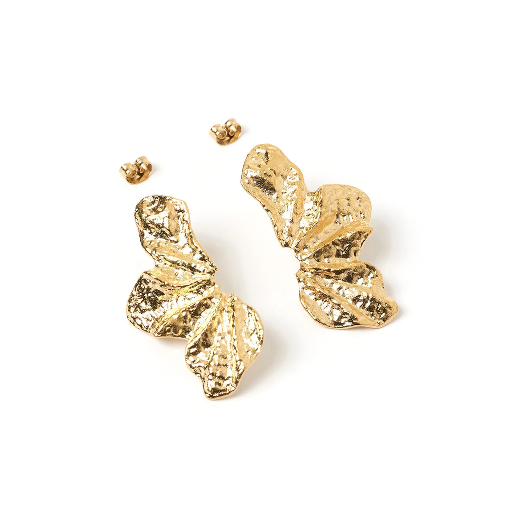 ARMS OF EVE STASSIA GOLD EARRINGS