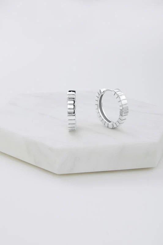 Willow Hoop - Silver