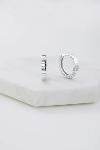 Willow Hoop - Silver