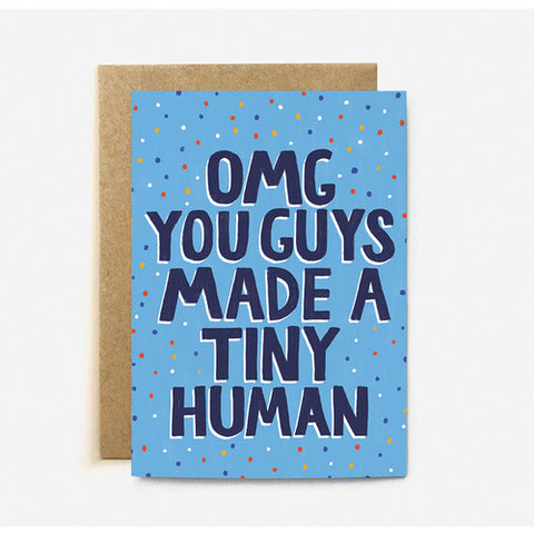 OMG You Guys Made a Tiny Human Blue
