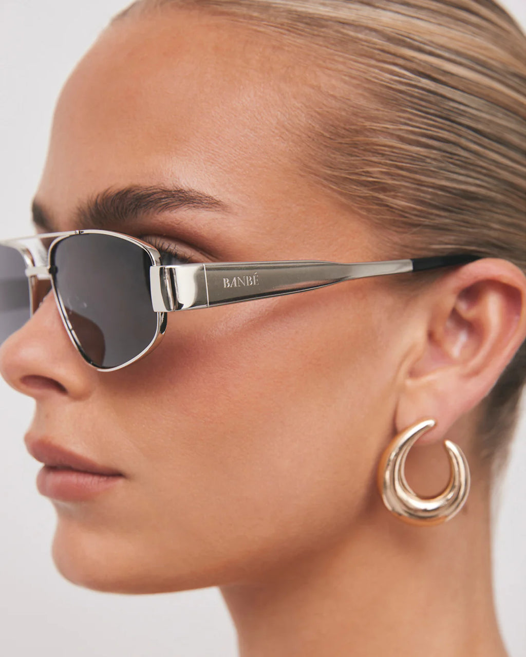 The Earle Silver Smoke Sunglasses