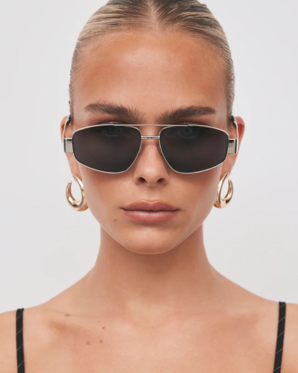 The Earle Silver Smoke Sunglasses