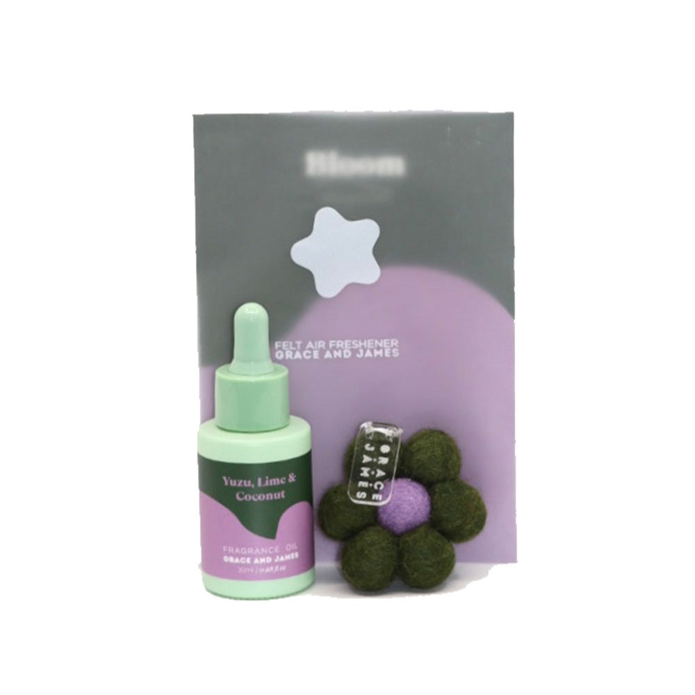 Yuzu, Lime & Coconut Felt Air Freshener
