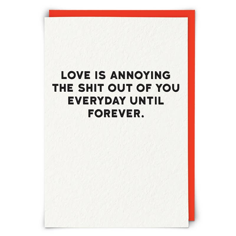 Love Is Annoying
