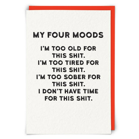 My Four Moods