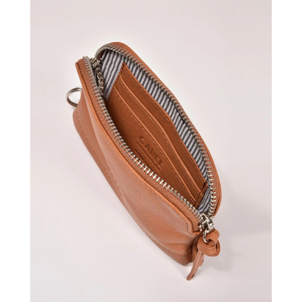 Gabee Amara Leather Pouch - Turquoise
