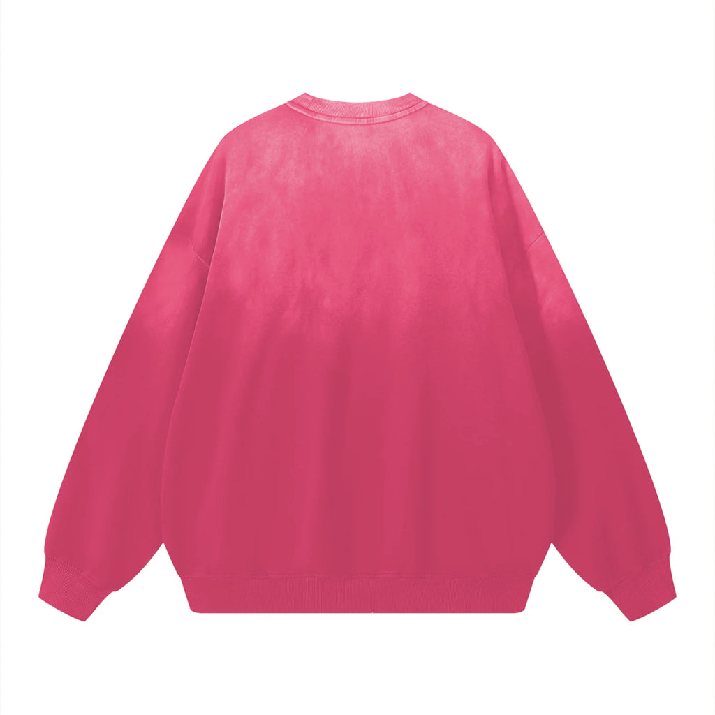 Mermaid La Sirene Sweat - PINK (OVERSIZED)