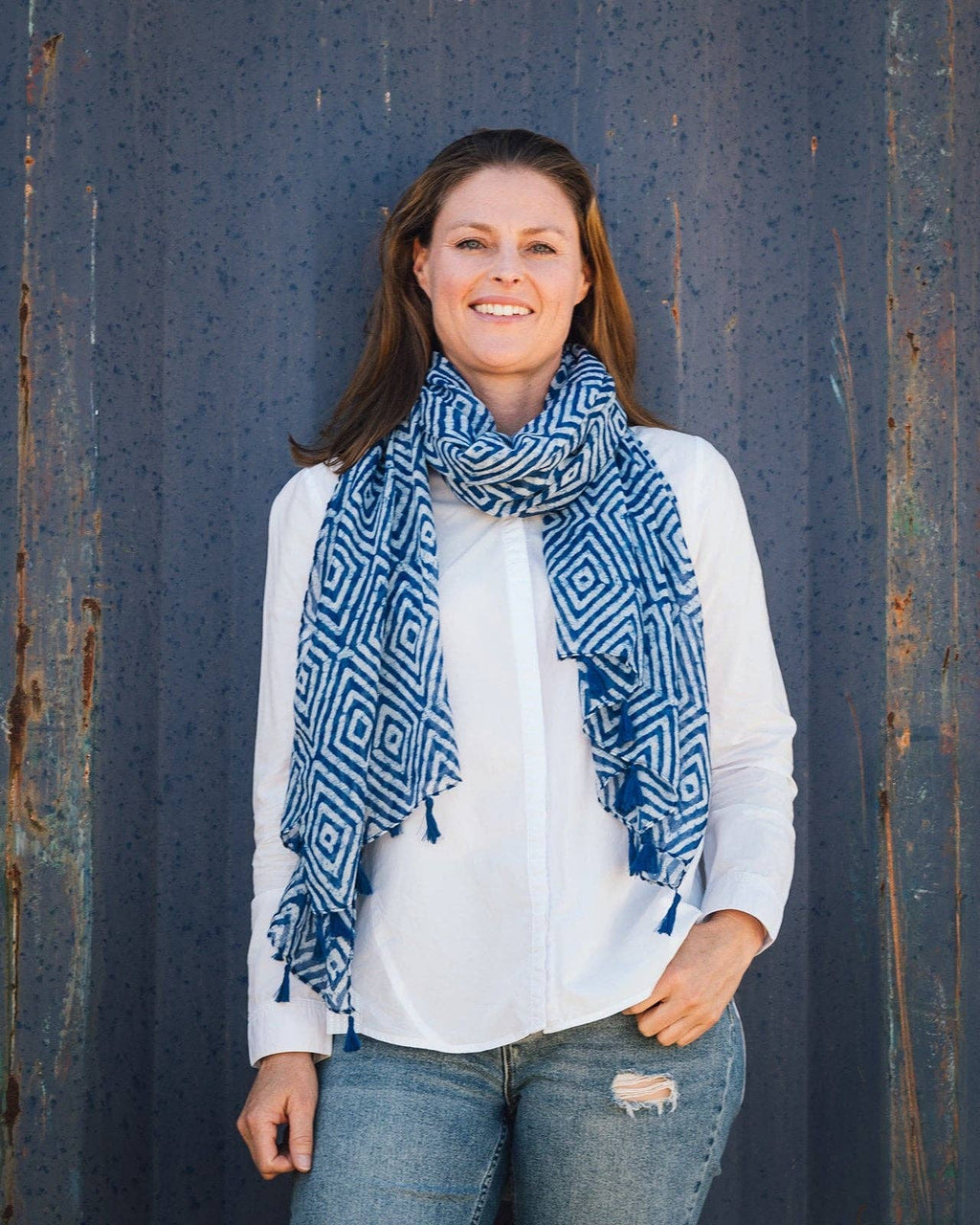 Yvette Batik Lightweight Scarf