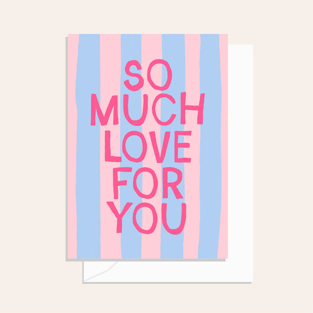 So Much Love Beach Club Stripe