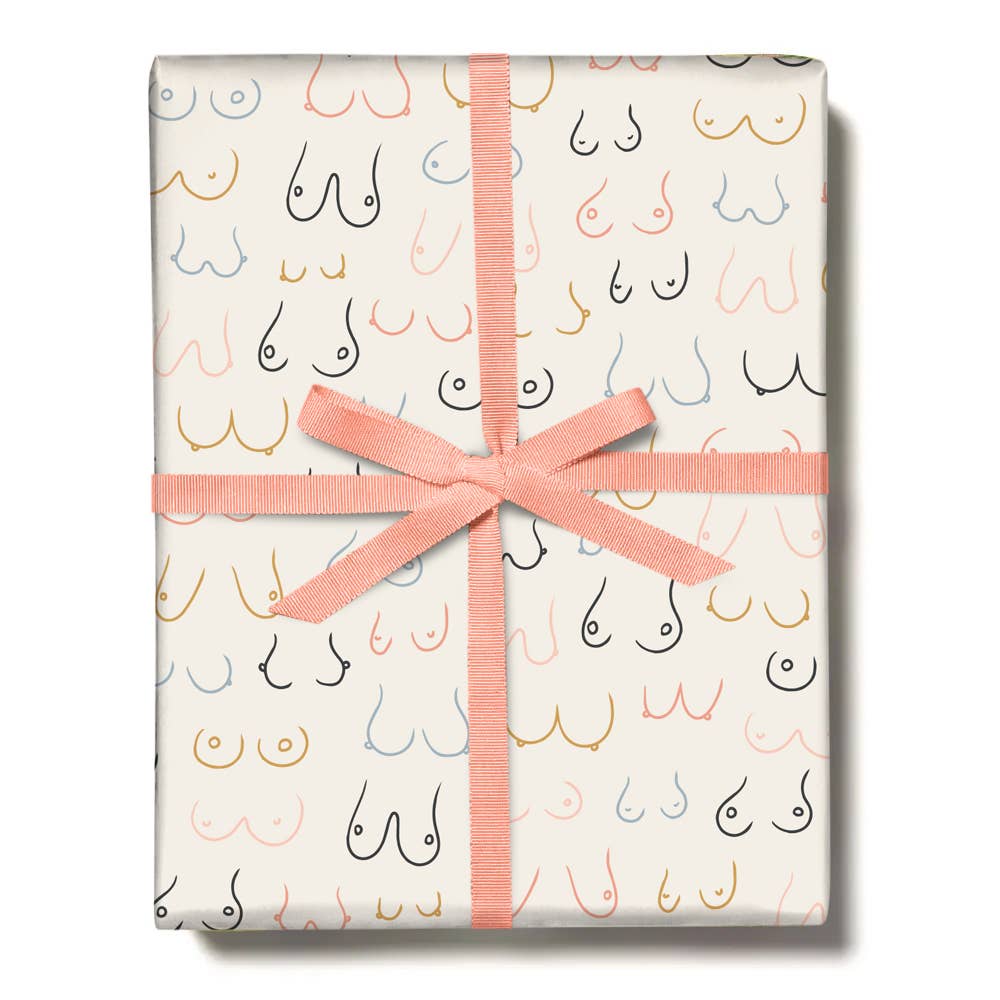 DOODLE BOOBS Gift Wrap