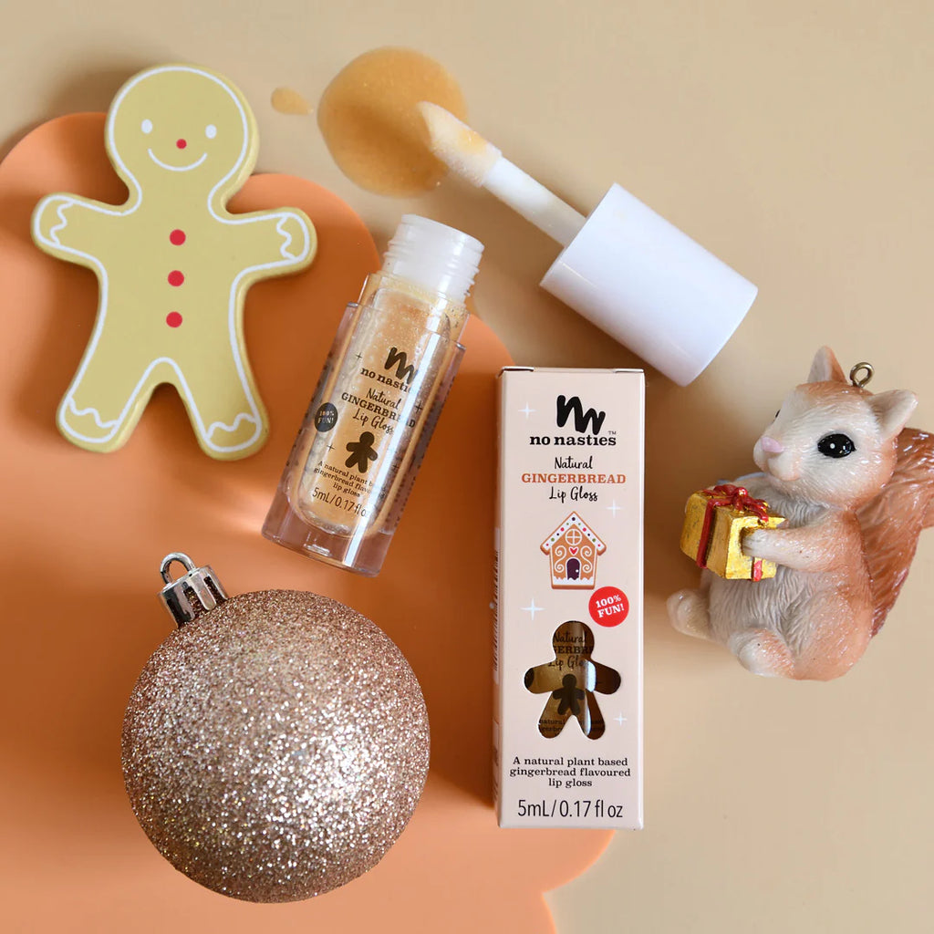 Gingerbread - Christmas Limited Edition Natural Kids Lip Gloss
