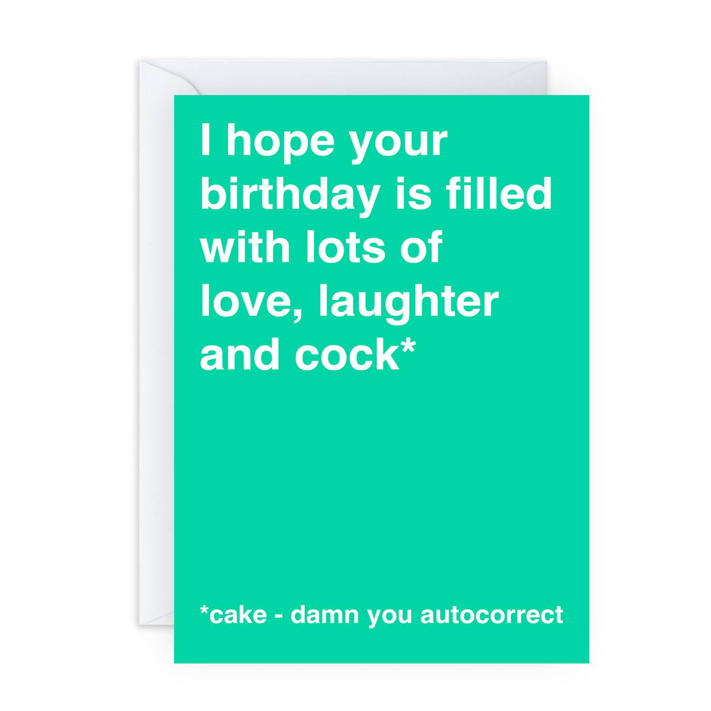 DAMN YOU AUTOCORRECT