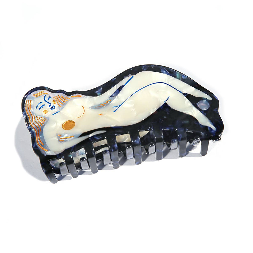 Figure Hair Claw Blue