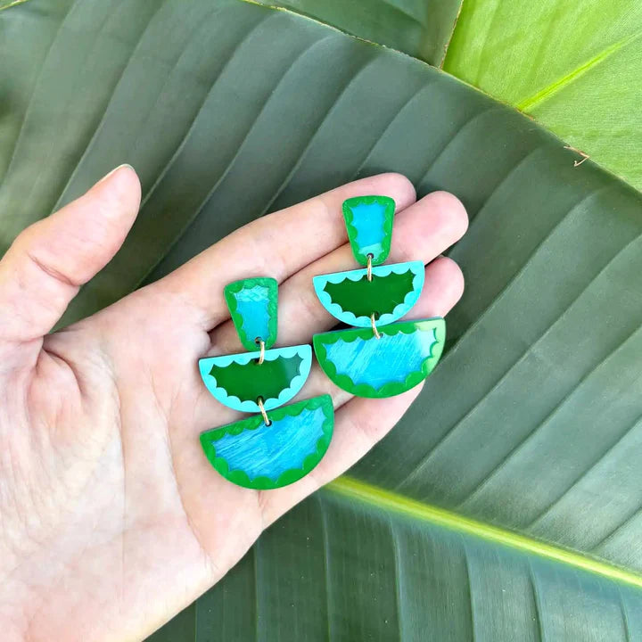 FRILLY TRINITY - Green