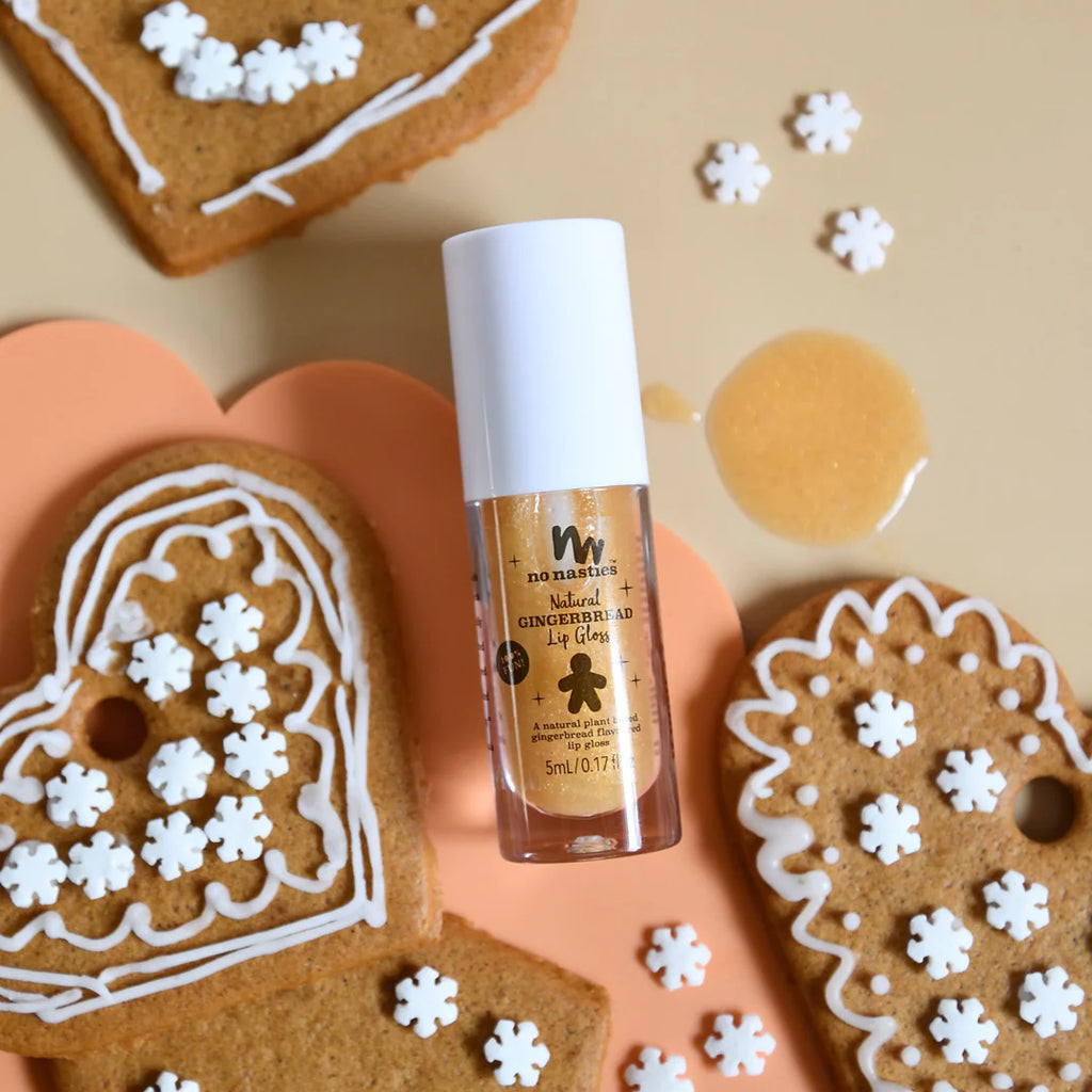 Gingerbread - Christmas Limited Edition Natural Kids Lip Gloss