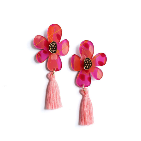 GRACE - Vibrant Pink and Orange