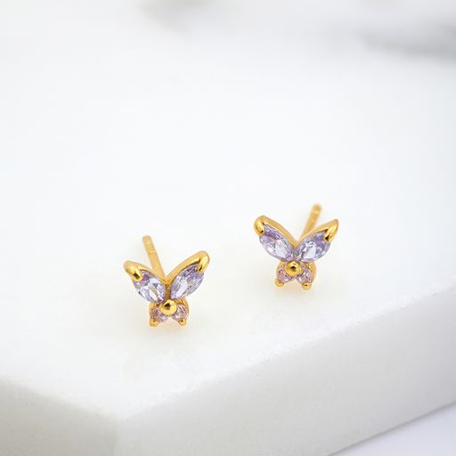 Amelia Stud Earring - Pink