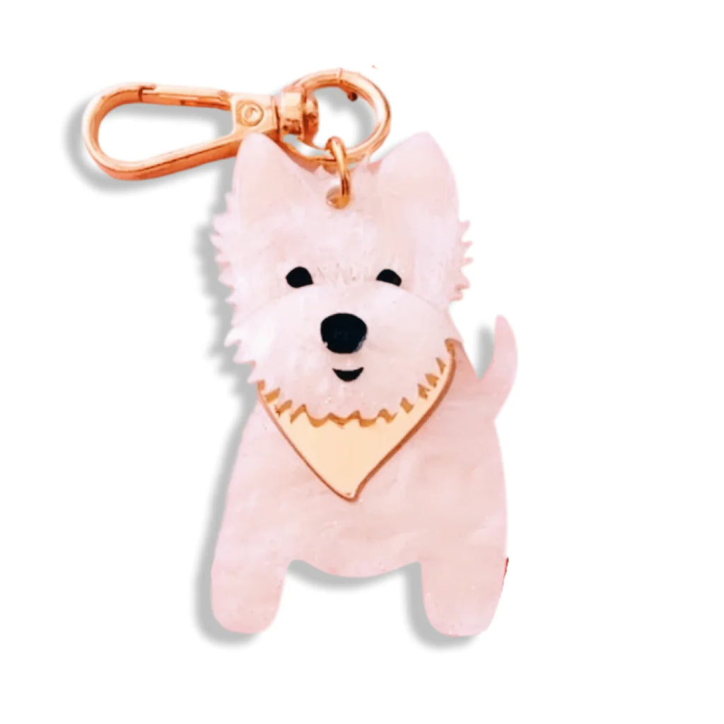 Westie Bag Tag/Keyring