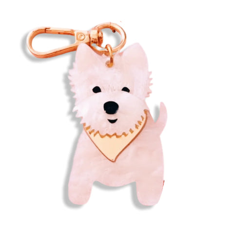 Westie Bag Tag/Keyring