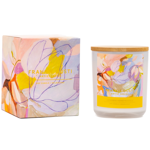 ARTIST SERIES CANDLE | JAPANESE HONEYSUCKLE | JADE FISHER