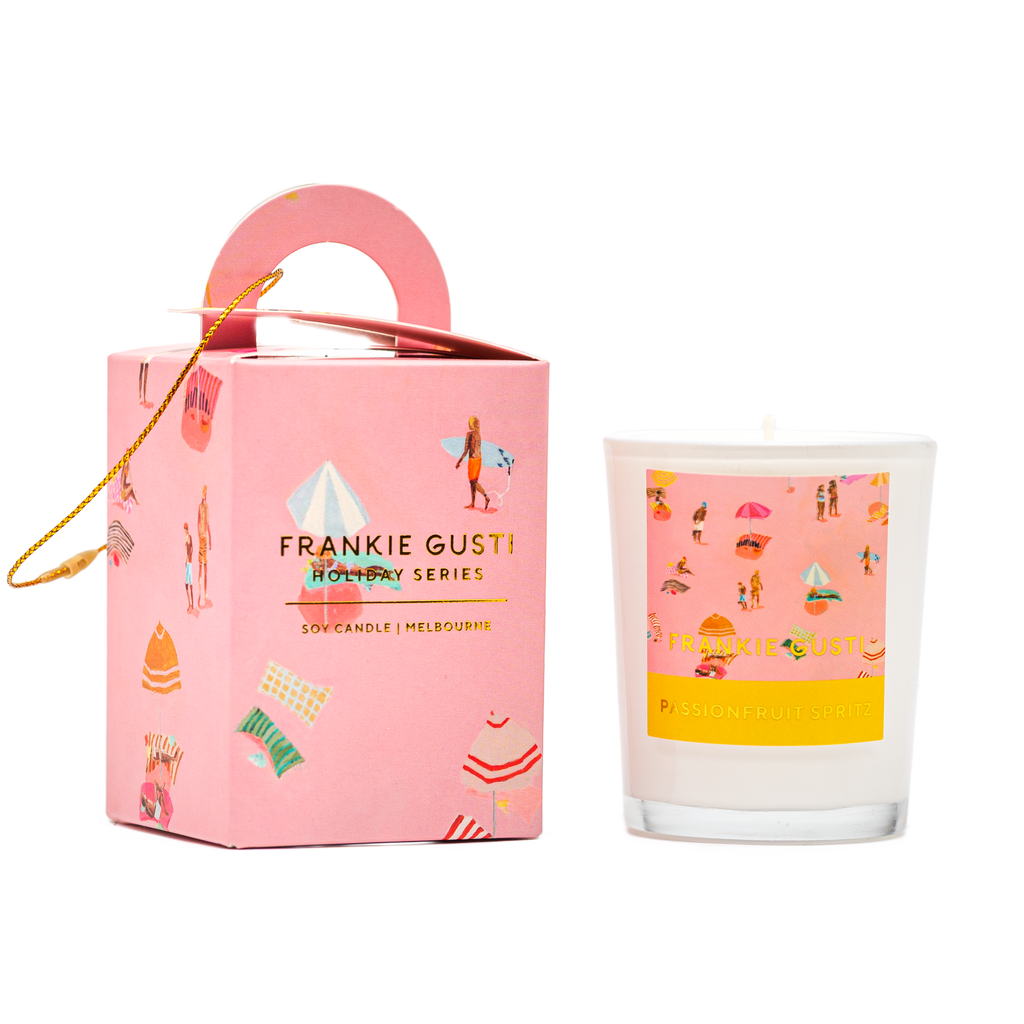 HOLIDAY SERIES ORNAMENT CANDLE | PASSIONFRUIT SPRITZ | JANEY FORBES