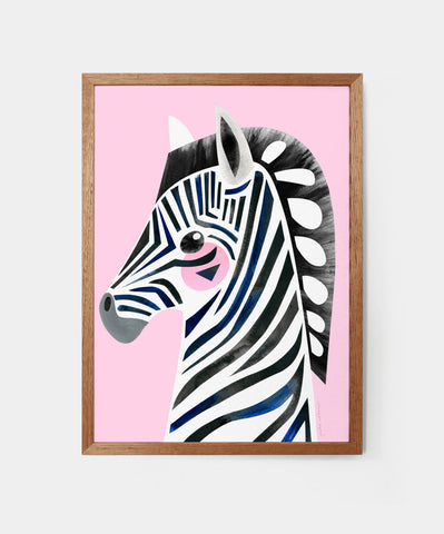 ZEBRA FINE ART PRINT