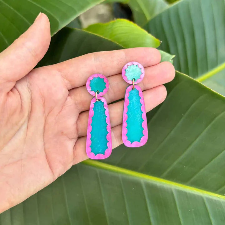 Shout It - Aqua & Pink