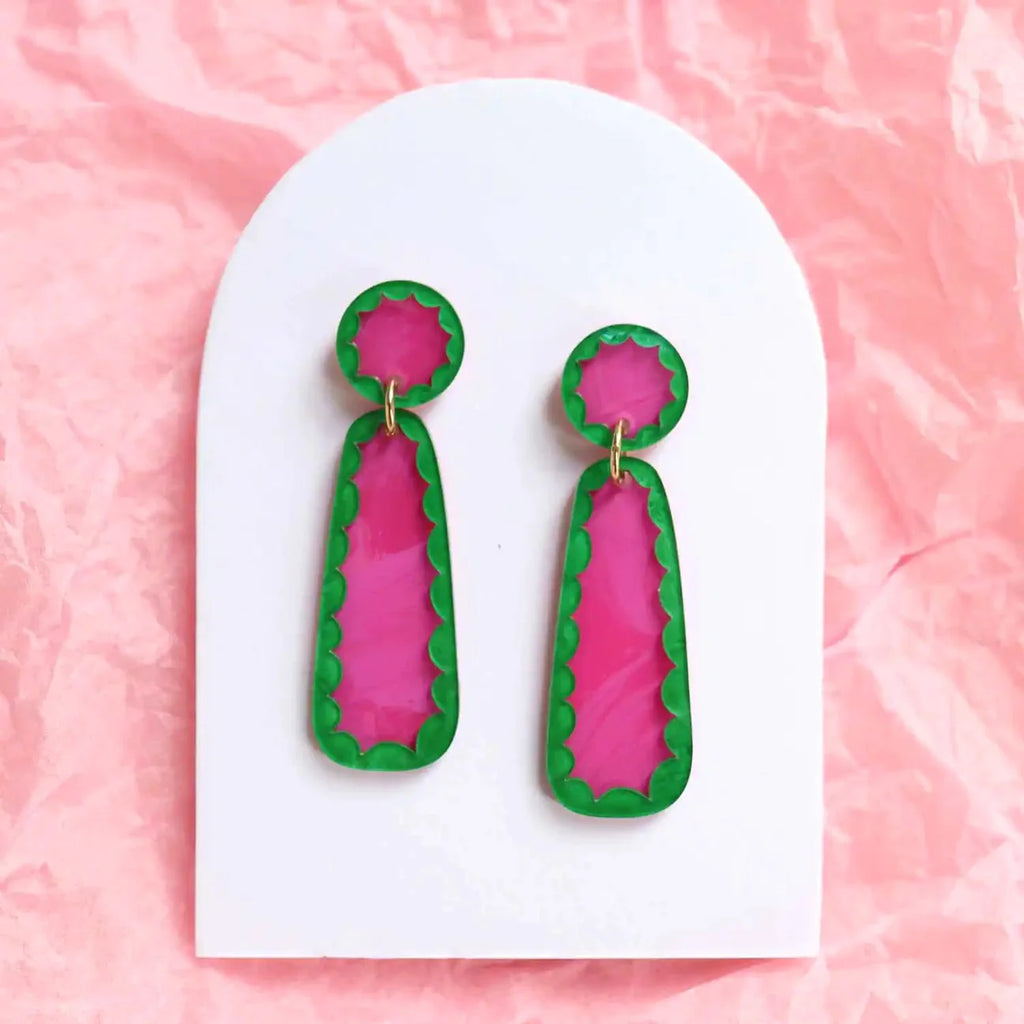 Shout It - Pink & Green
