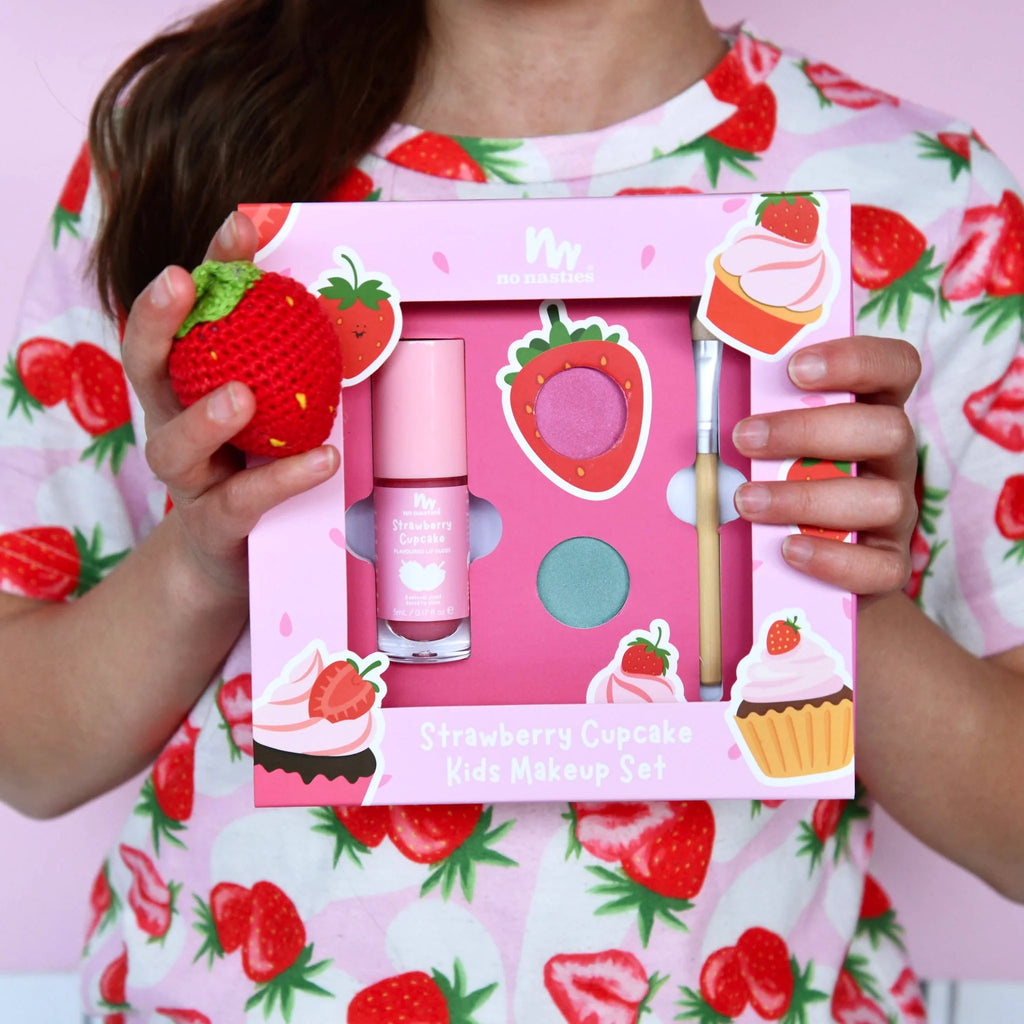 Natural Make up Kit -  Strawberry Cupcake