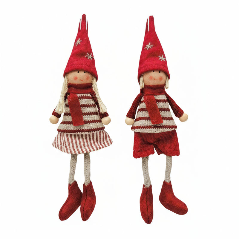 Boy & Girl Hanging