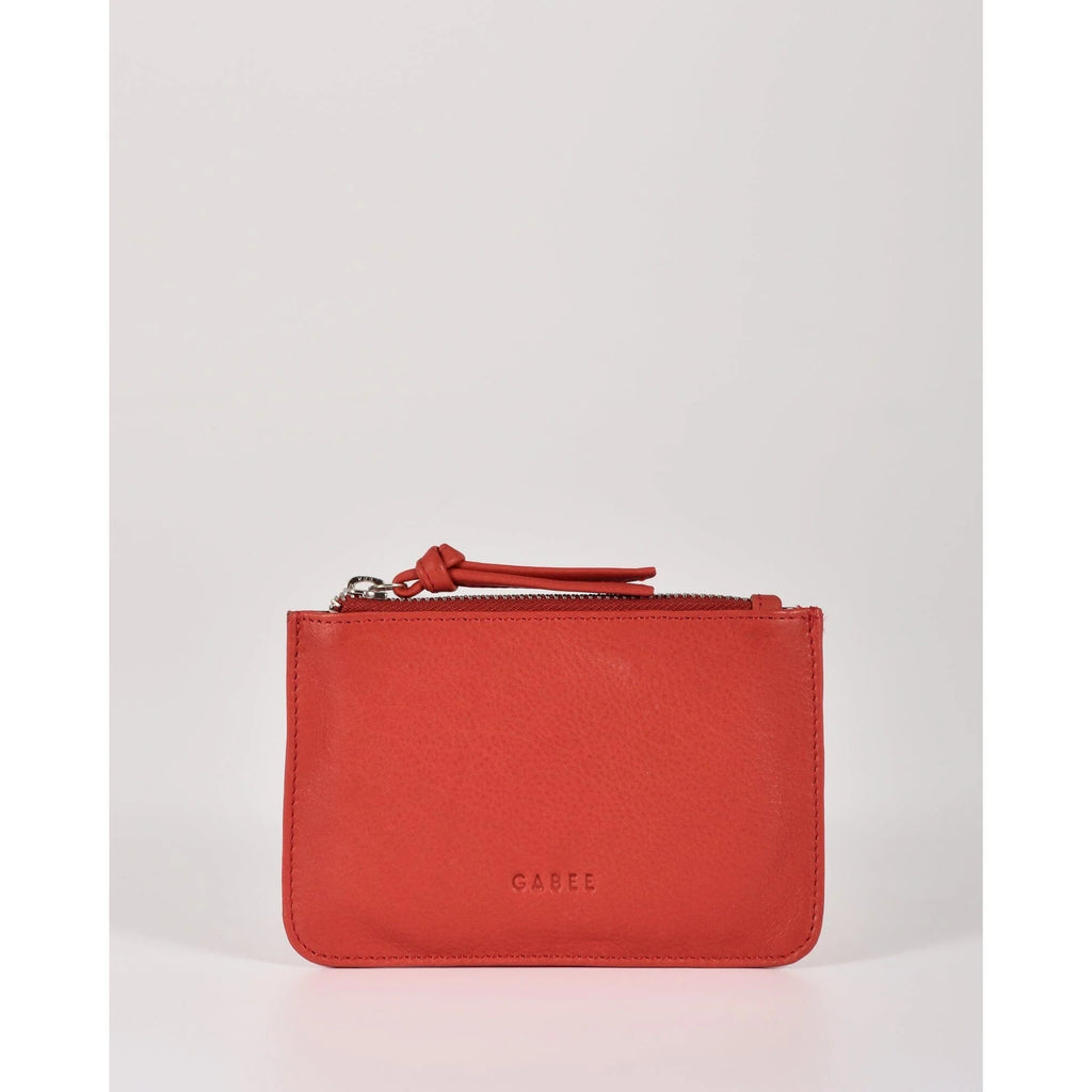 Gabee Village Soft Leather Purse - Orange