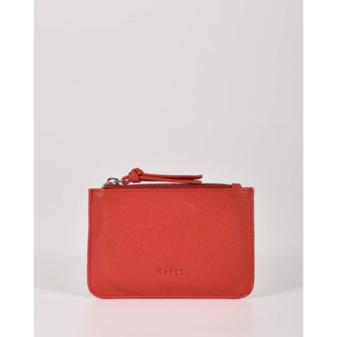 Gabee Village Soft Leather Purse - Orange