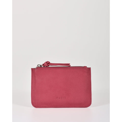 Gabee Village Soft Leather Purse - Fuchsia