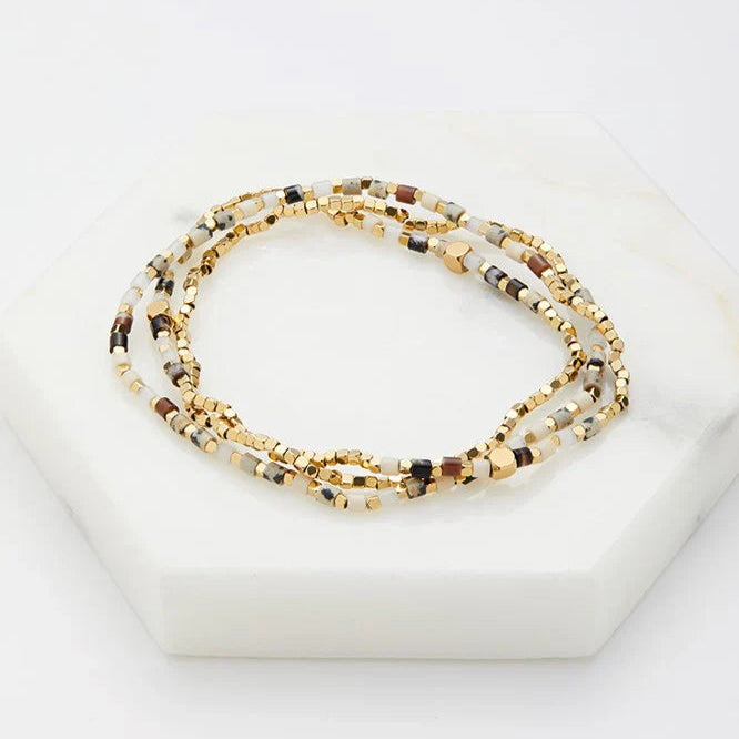 Ophelia Wrap Bracelet - Black