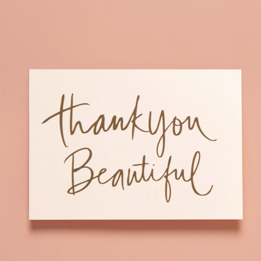 Thank You Beautiful