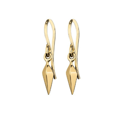 itutu Gold Spike Earrings